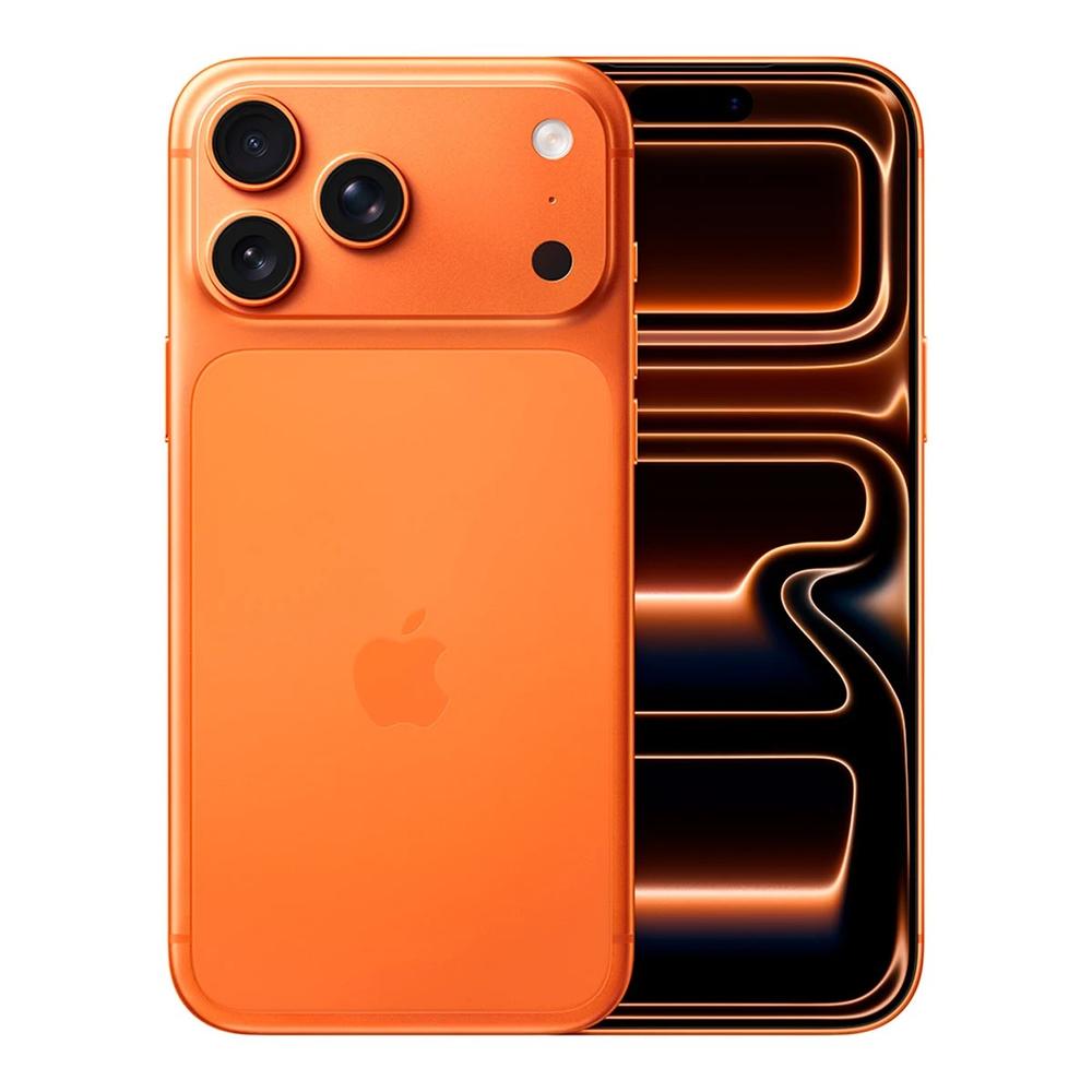 CELULAR APPLE IPHONE 17 PRO MAX 5G 256 GB, 6.9 PULGADAS ESIM COLOR COSMIC ORANGE SELLADO
