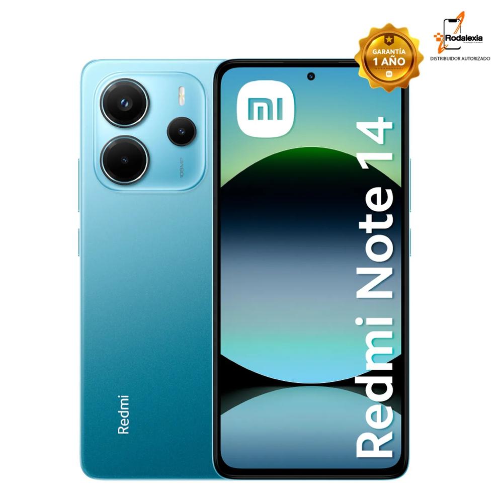 CELULAR XIAOMI REDMI NOTE 14S 6.67" 8GB 256GB AZUL OCEANO