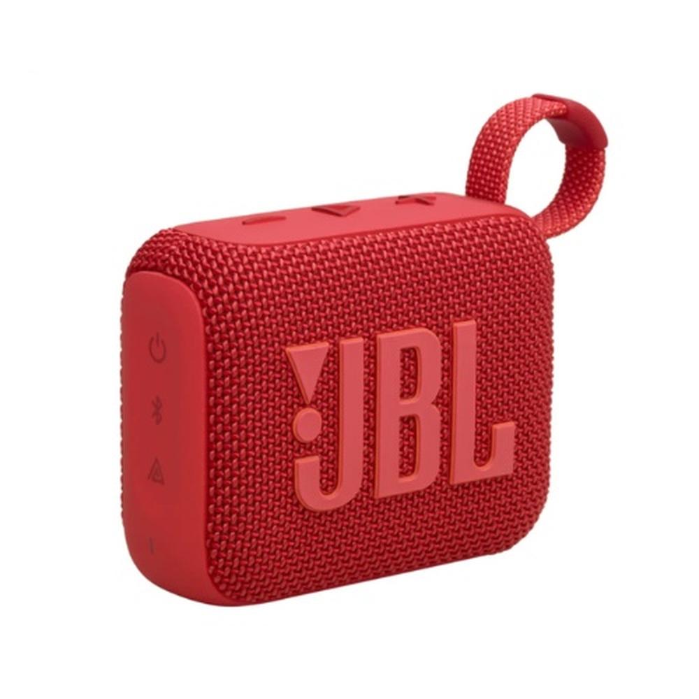 PARLANTE JBL GO 4, CONEXION BLUETOOH, 4.2 WATTS, COLOR ROJO