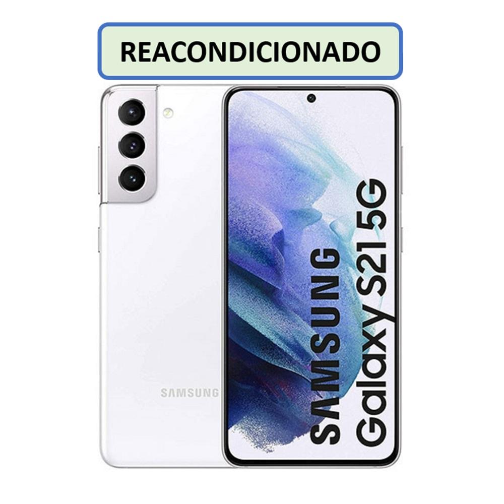 CELULAR SAMSUNG S21 5G 128GB 8GB BLANCO (REACONDICIONADO)