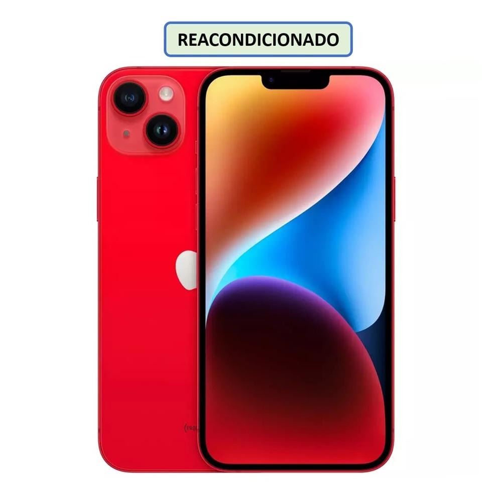 CELULAR APPLE IPHONE 14 ESIM 128GB 6GB ROJO (REACONDICIONADO)