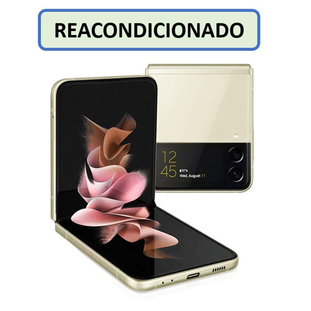 CELULAR SAMSUNG Z FLIP 3 5G 128GB 8GB CREMA (REACONDICIONADO)
