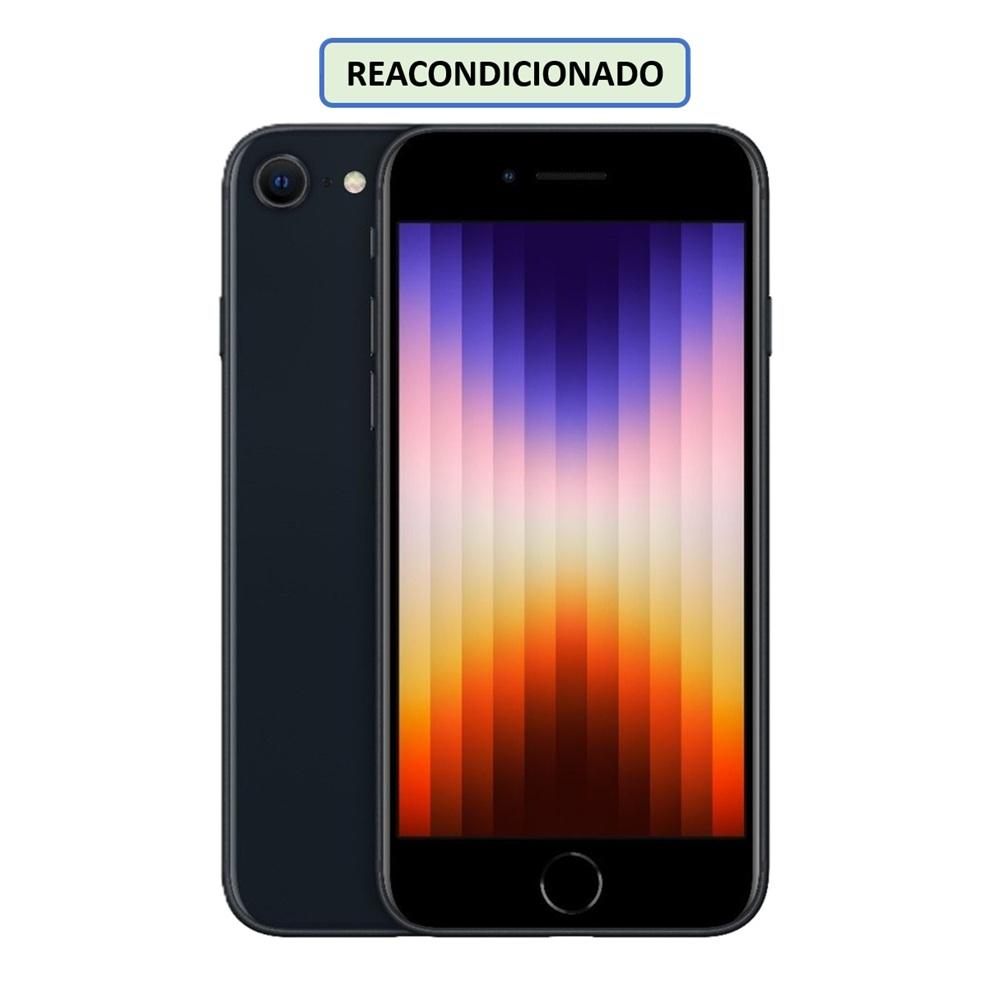 CELULAR APPLE IPHONE SE 3RA GEN 64GB 4GB NEGRO (REACONDICIONADO)