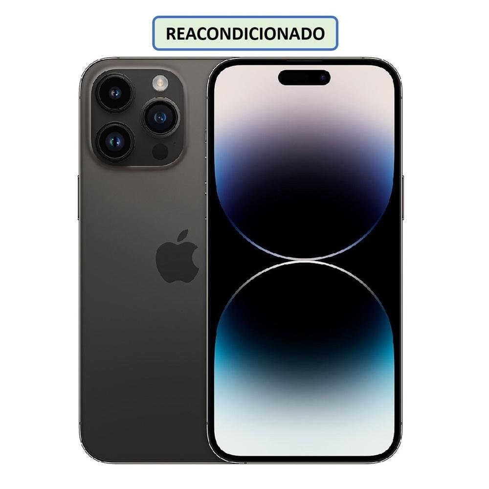 CELULAR IPHONE 14 PRO MAX ESIM 256GB 6GB NEGRO (REACONDICIONADO)