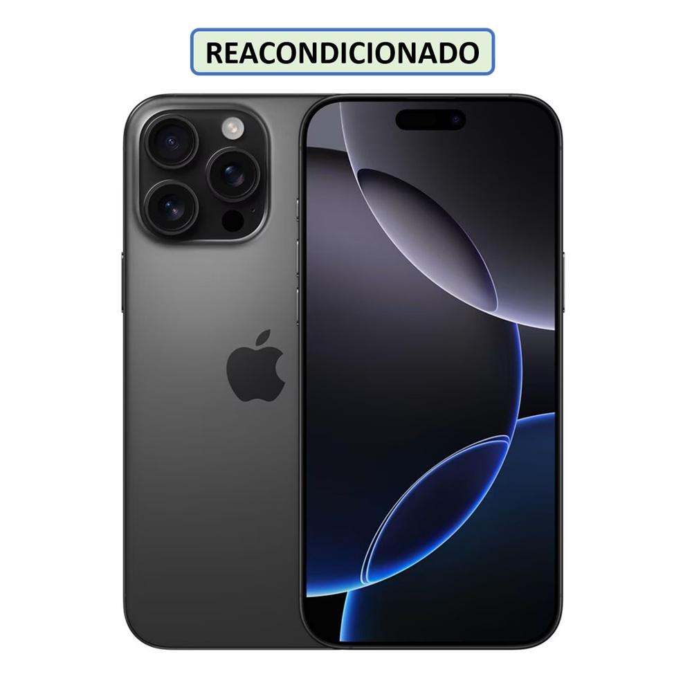 CELULAR IPHONE 16 PRO ESIM 128GB 8GB BLACK-TITANIUM (REACONDICIONADO)