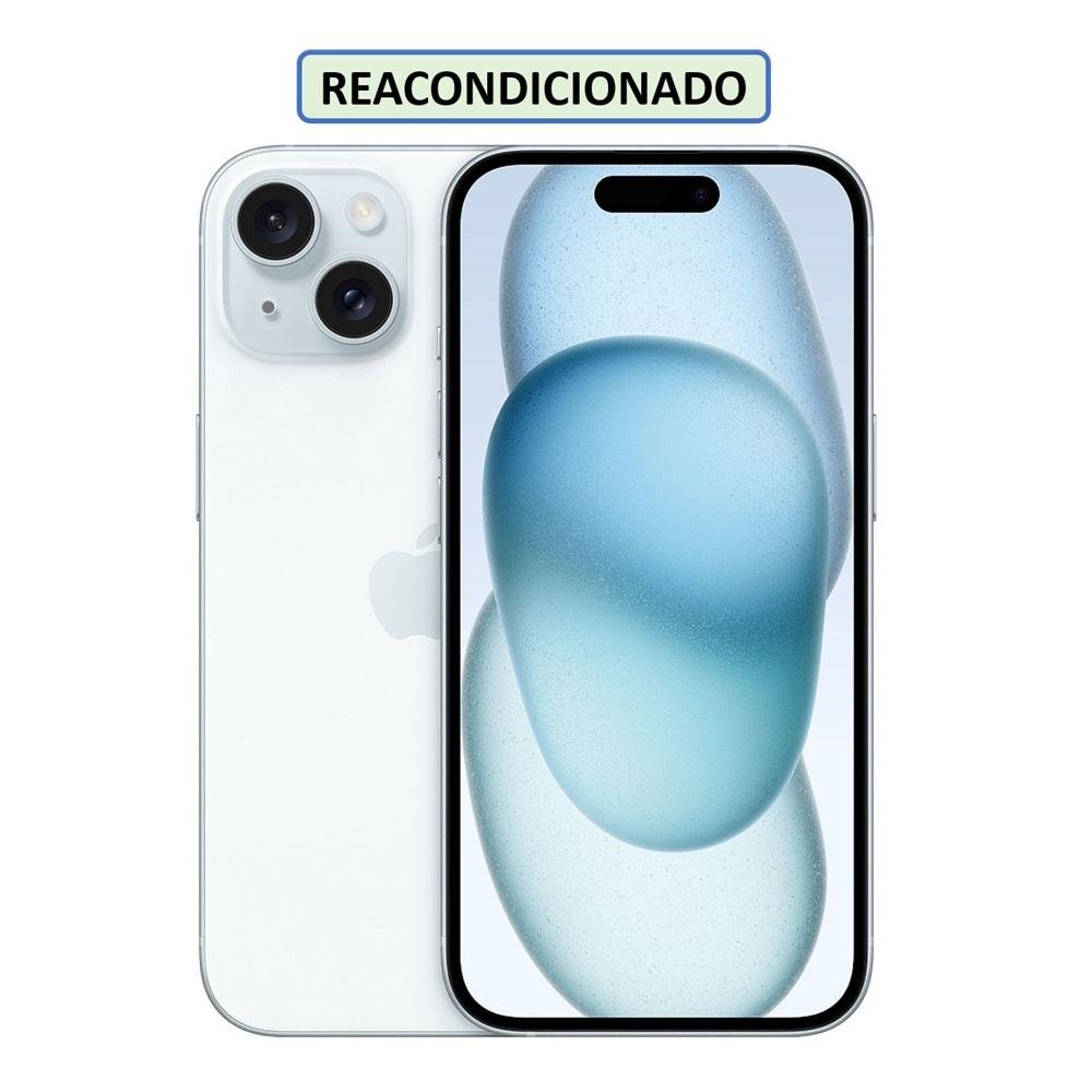 CELULAR IPHONE 15 ESIM 128GB 6GB AZUL (REACONDICIONADO)