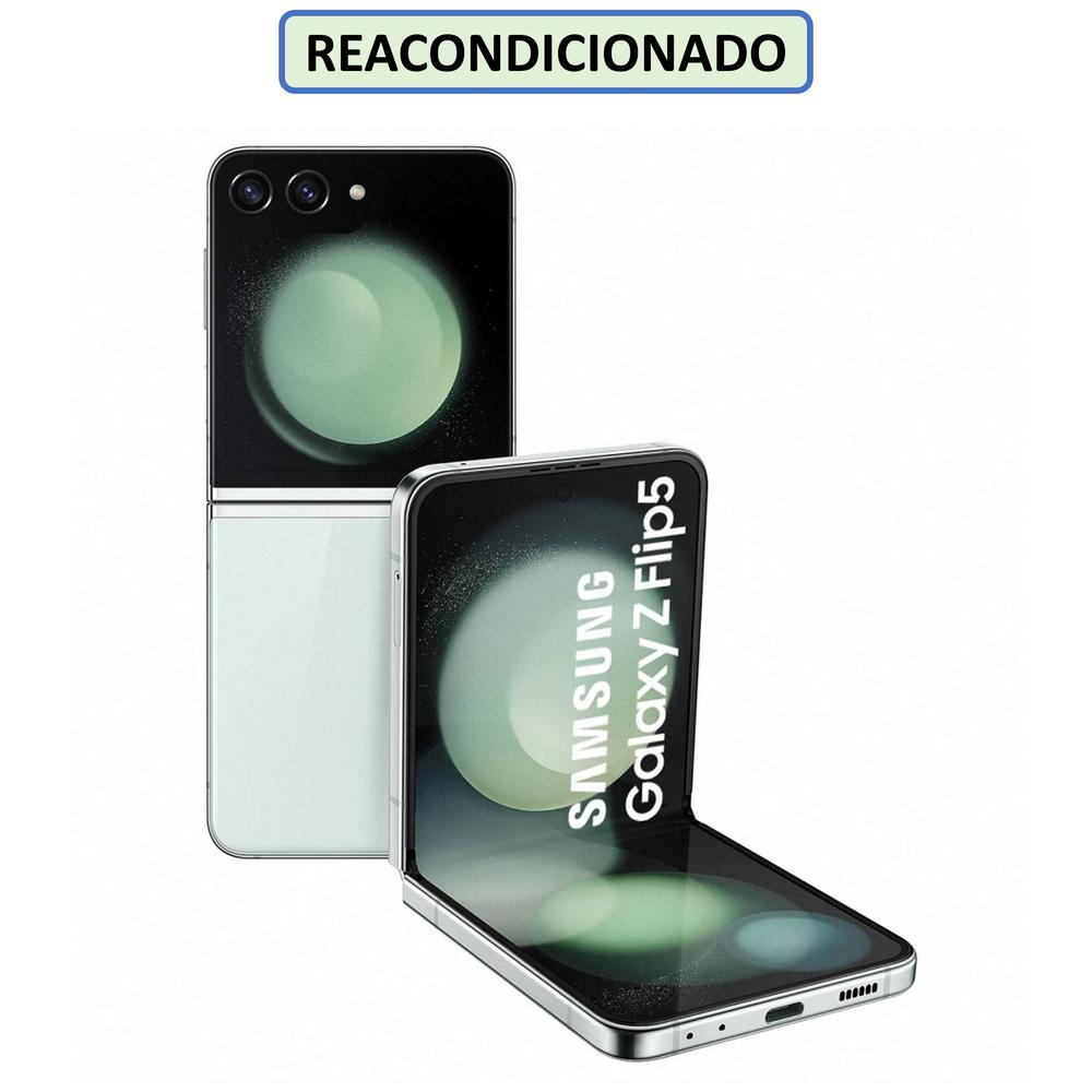 CELULAR SAMSUNG Z FLIP 5 5G 256GB 8GB MINT (REACONDICIONADO)