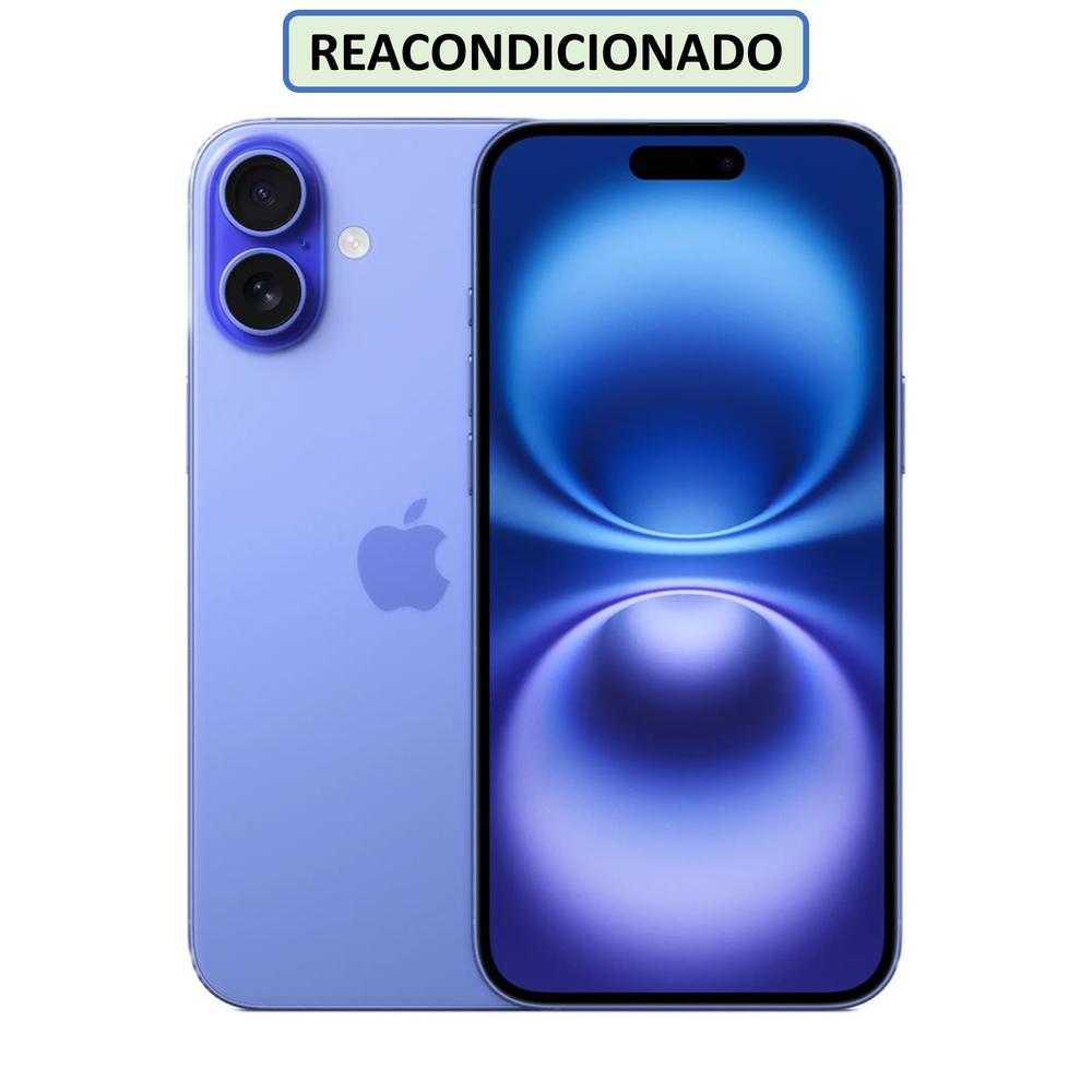 CELULAR IPHONE 16 PLUS C/CHIP 128GB 8GB ULTRAMARINE (REACONDICIONADO)