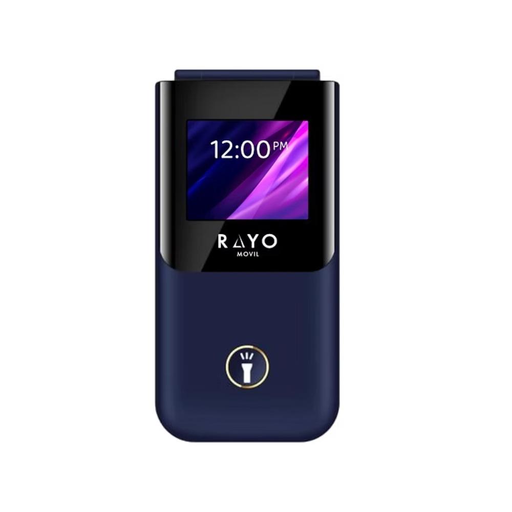 CELULAR RAYO FLIP TAPA 3G 128MB 64MB AZUL