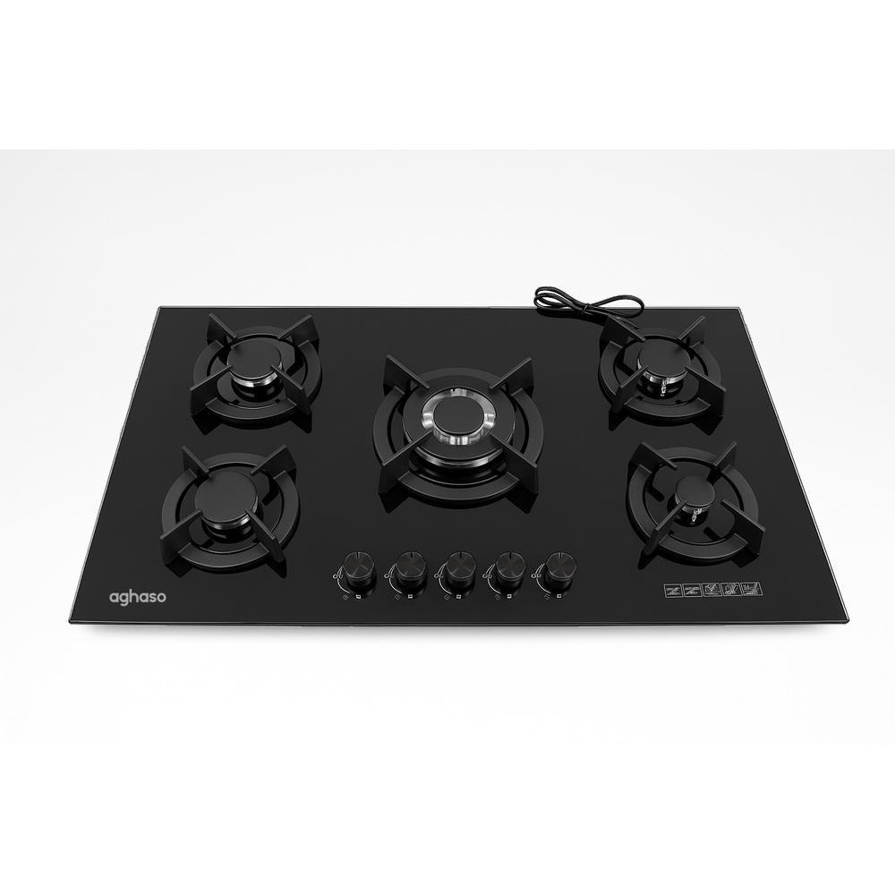 ENCIMERA AGHASO DE 60 CM 4H + CONEXIÓN