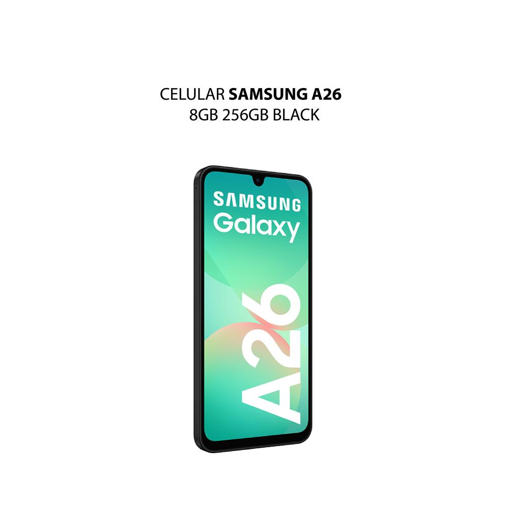 CELULAR SAMSUNG GALAXY A26 8GB 256GB BLACK !! ENTREGA EXPRESS!!