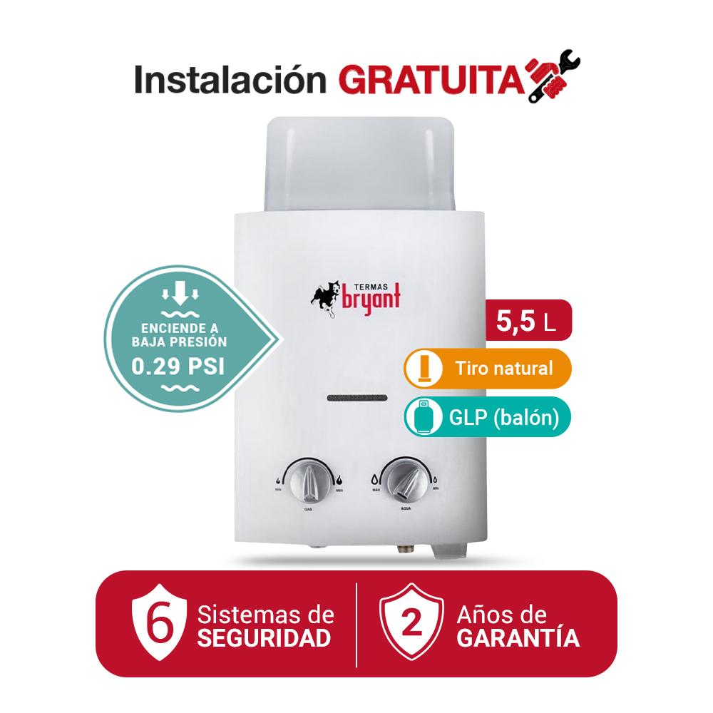 TERMA A GAS 5,5 L BRYANT GLP