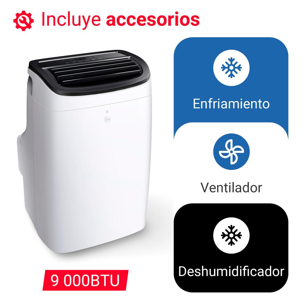 AC PORTATIL RHEEM PORTATIL 9K BTU (SOLO FRIO)