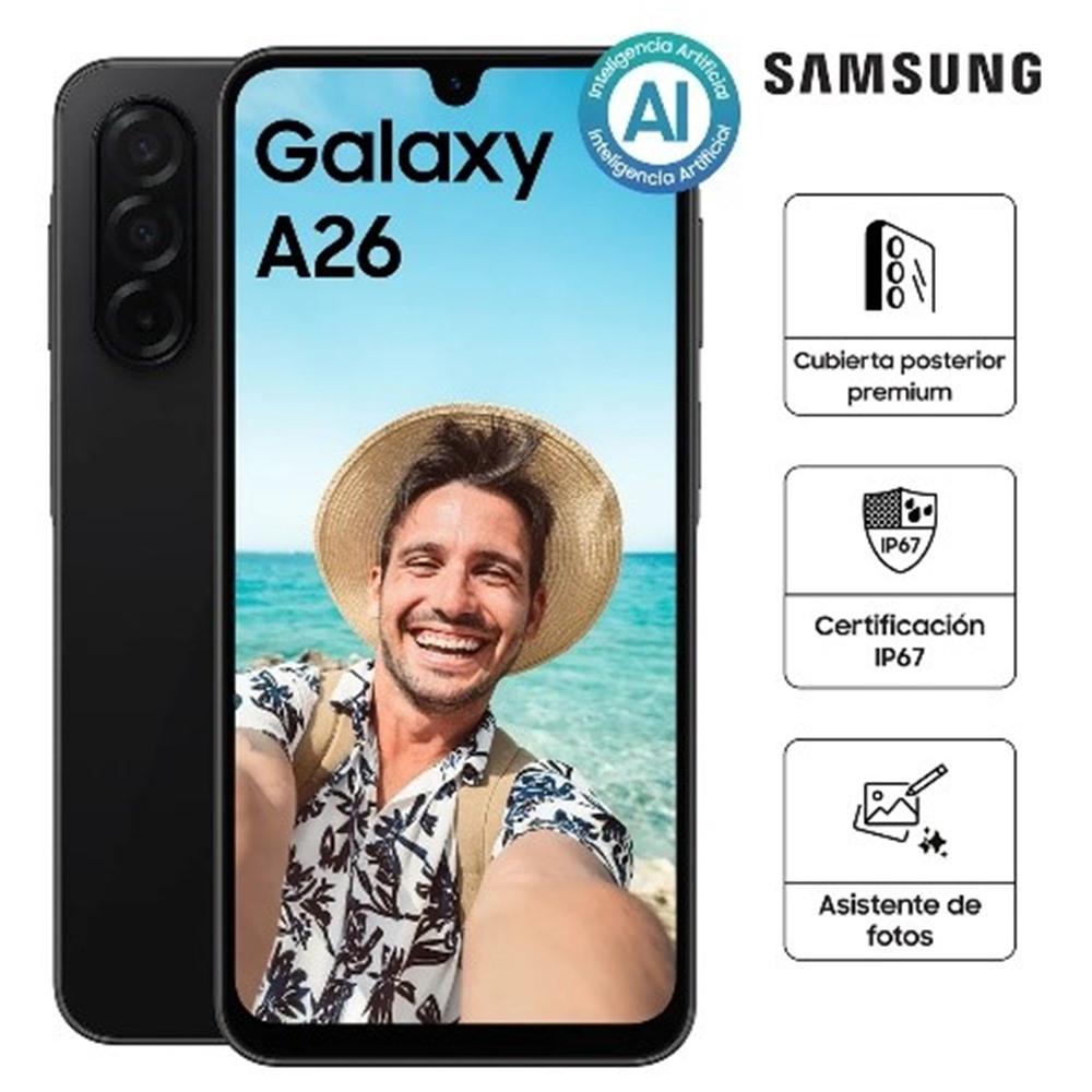 CELULAR SAMSUNG GALAXY A26 5G 256GB BLACK