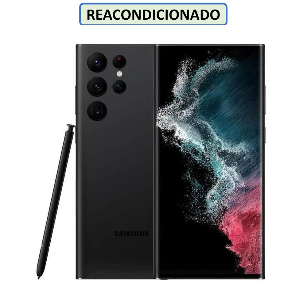 CELULAR SAMSUNG S22 ULTRA 128GB 12GB NEGRO (REACONDICIONADO)