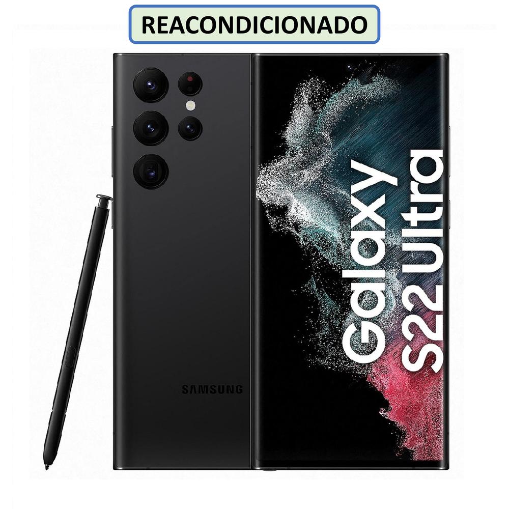 CELULAR SAMSUNG S22 ULTRA 512GB 12GB NEGRO (REACONDICIONADO)