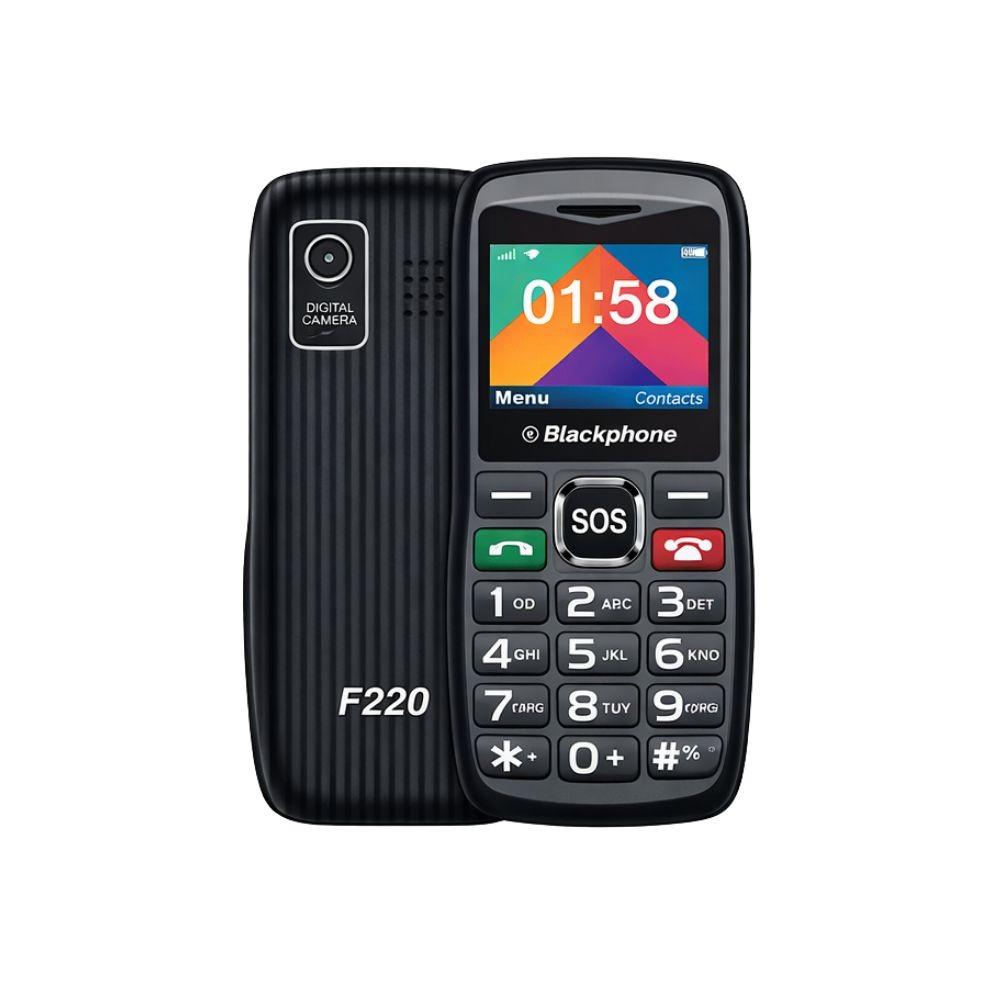 CELULAR BLACKPHONE F220 4G 128MB 48MB NEGRO
