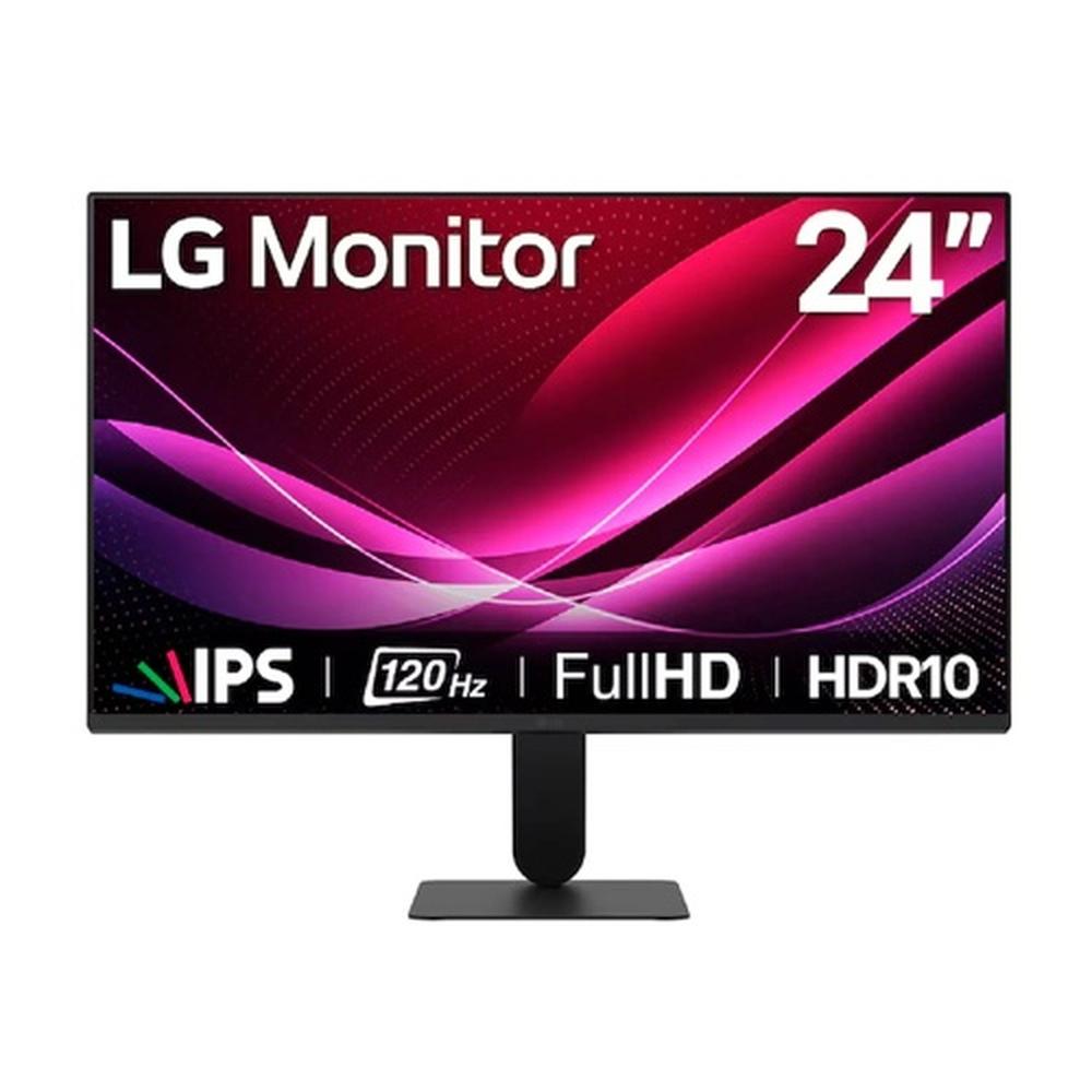 MONITOR LG U411A-B, 24 FHD IPS, 1920 X 1080, 120HZ, X1 HDMI, X1 VGA, X1 DP