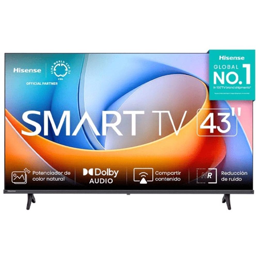 TELEVISOR HISENSE 43' FHD SMART TV 43A4NV VIDAA MODELO 2025 + PELOTA DE FÚTBOL