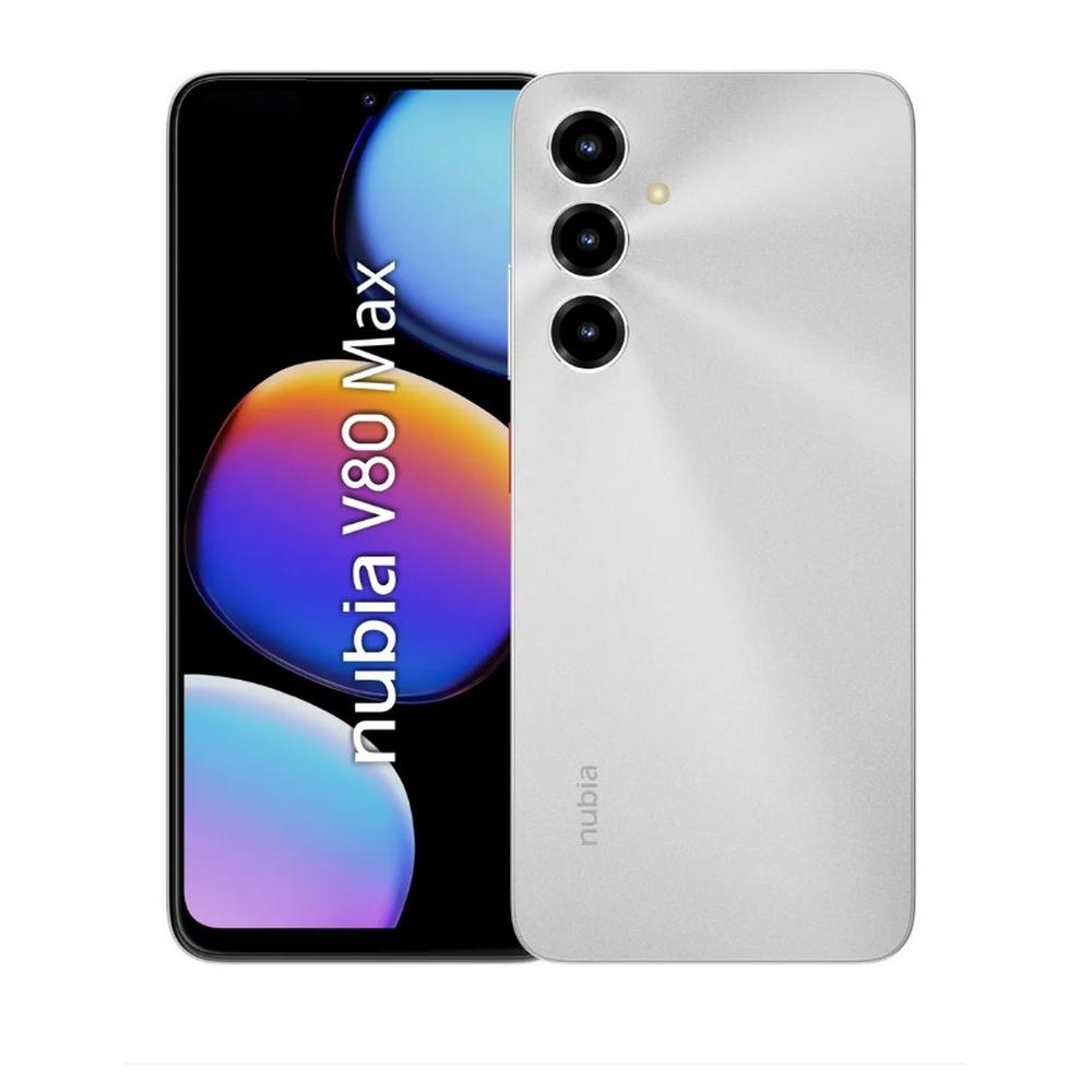 CELULAR ZTE NUBIA V80 MAX (8+12)GB+256GB - PLATEADO