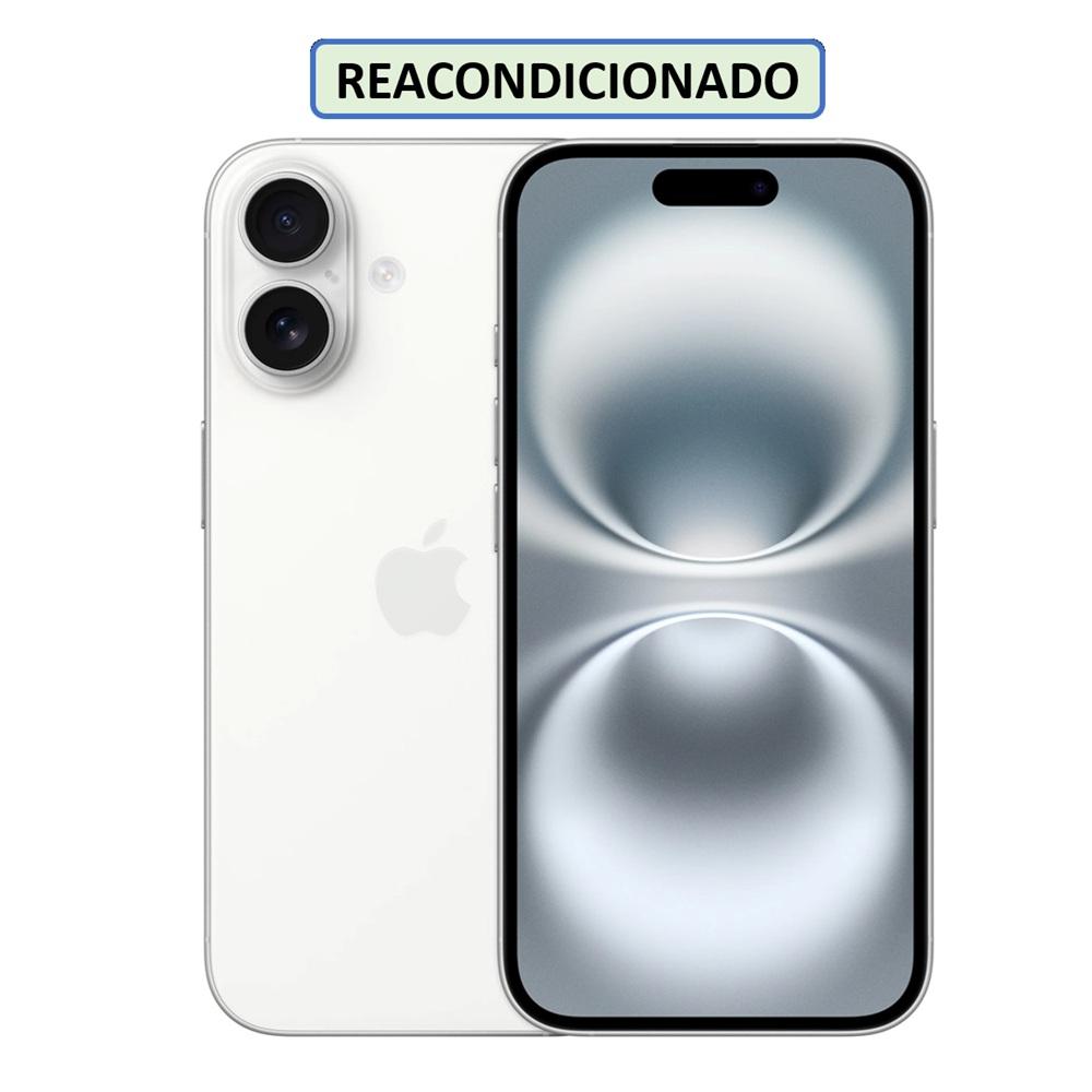 CELULAR IPHONE 16 C/CHIP 128GB 8GB BLANCO (REACONDICIONADO)