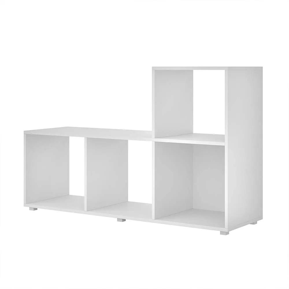 ESTANTERIA ZAFIR 73.5 X 120 X 35 CM BLANCO