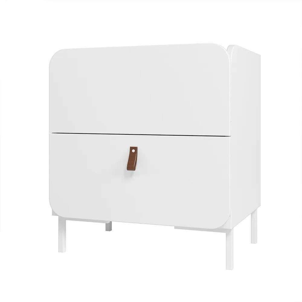 MESA AUXILIAR RUMI 0.555X0.37X0.5 MTS BLANCO