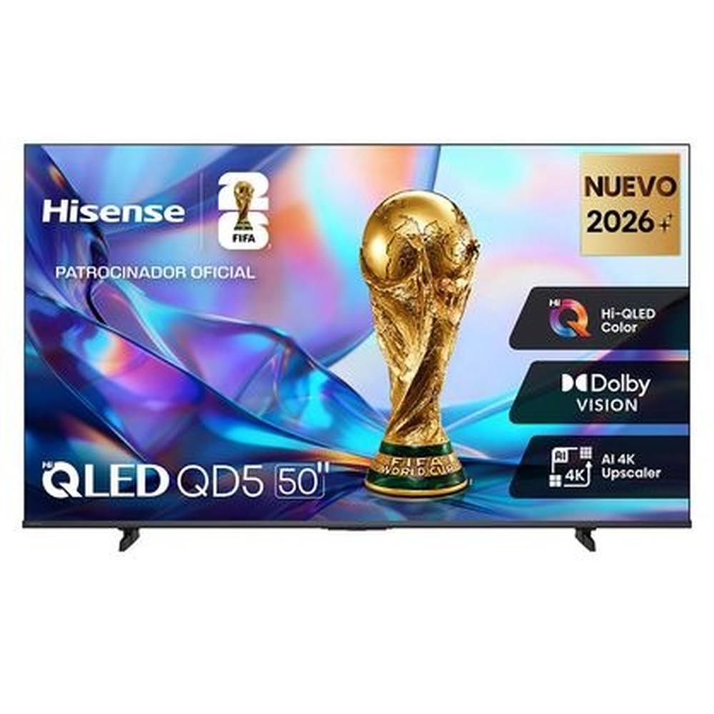 TELEVISOR HISENSE QLED 50QD5SV 50" UHD/4K SMART VIDAA VOICE