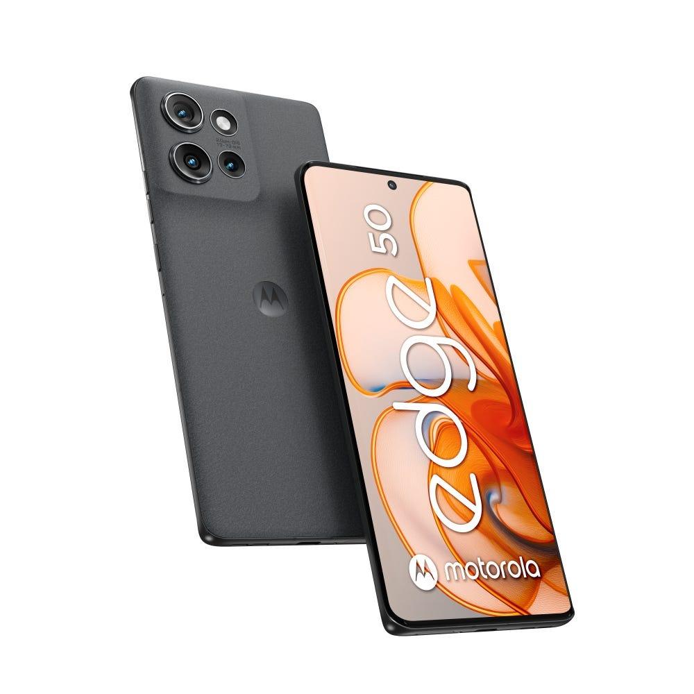 CELULAR MOTOROLA EDGE50 5G 6.7" 12GB 256GB GRIS CARBON