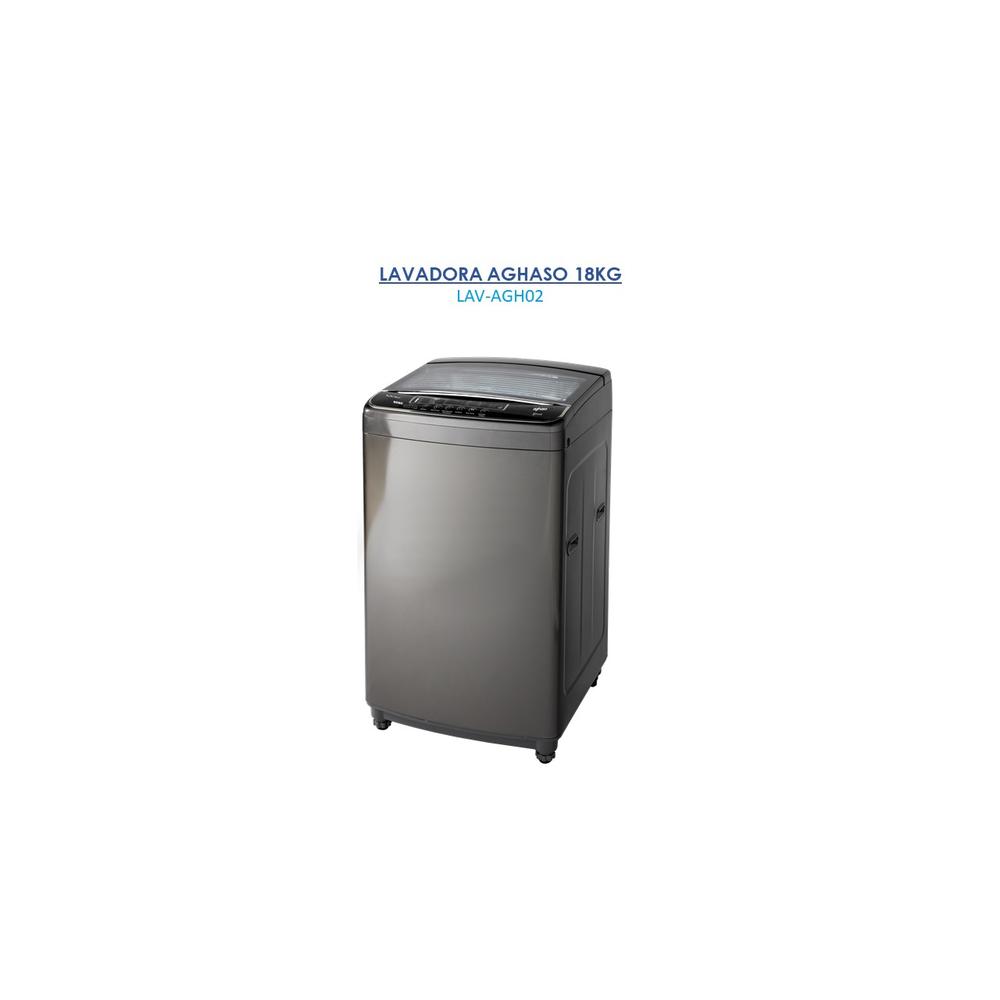 LAVADORA AGHASO ELECTRICA 12KG. SILVER