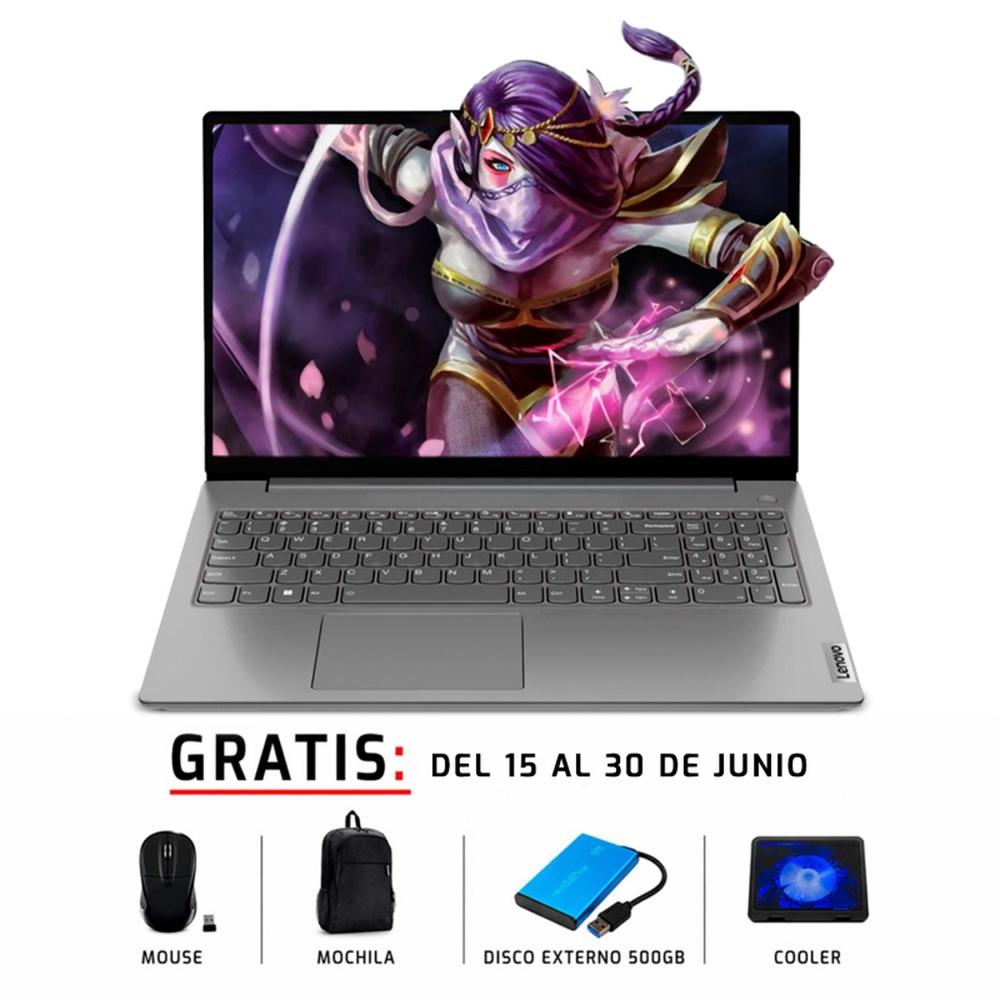 LAPTOP LENOVO IDEAPAD SLIM 3 15,6” AMD RYZEN 5 7520U 16GBLPDDR5 500GB MIPCLISTA - MI PC LISTA