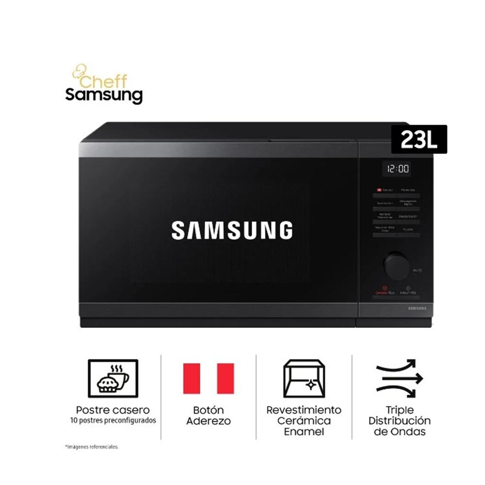 HORNO MICROONDAS CHEFF SAMSUNG 23L MS23DG4504AGPE