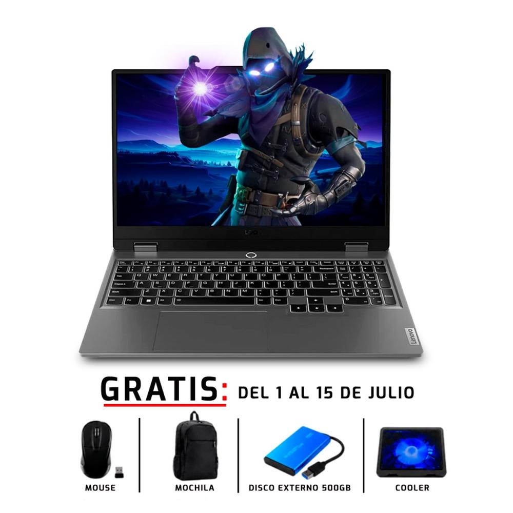 LAPTOPS LENOVO LOQ 15ARP9 15.6" RYZEN 5 7235HS 28GB DDR5 500GB RTX4050 6GB