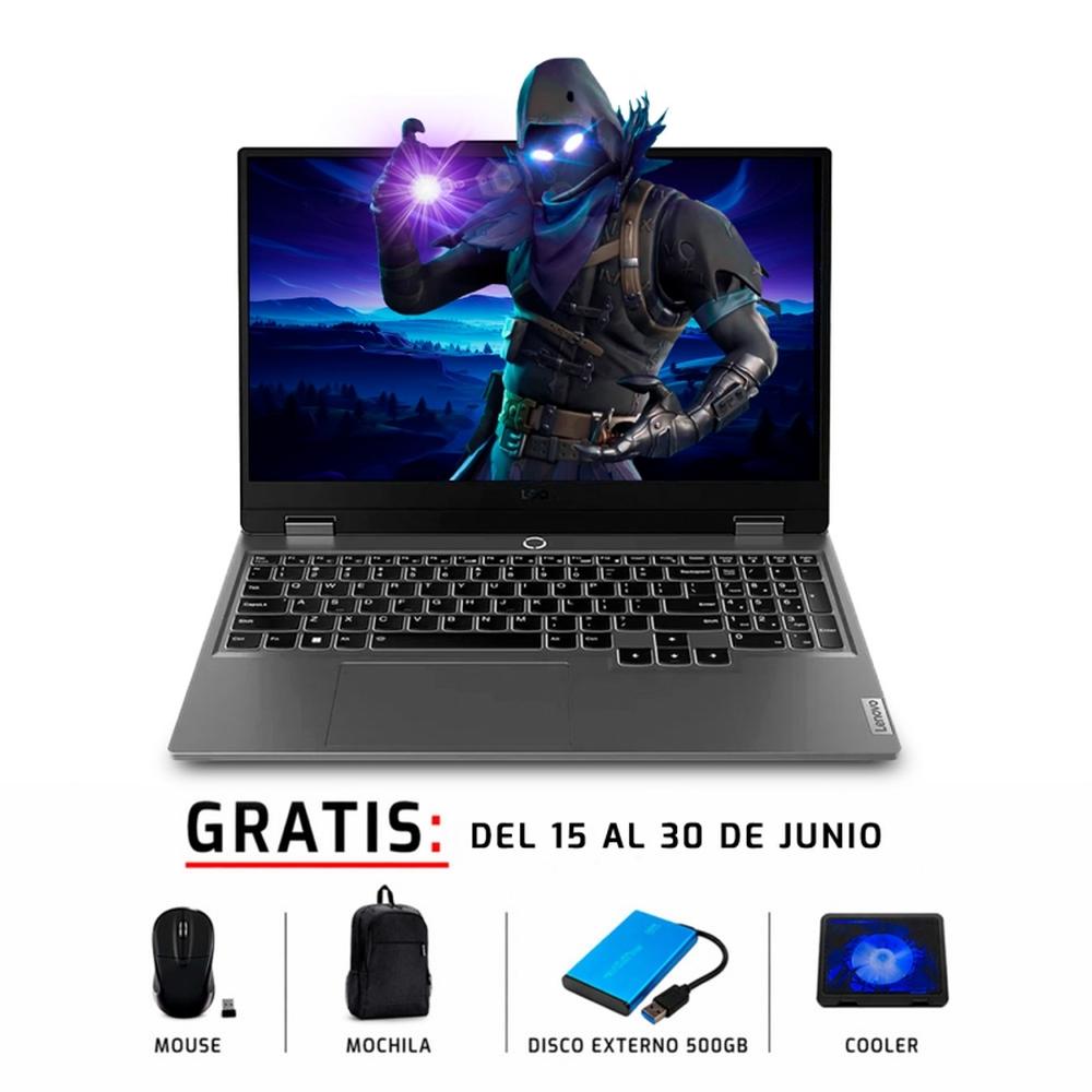 LAPTOPS LENOVO LOQ 15ARP9 15.6" RYZEN 5 7235HS 28GB DDR5 500GB RTX4050 6GB