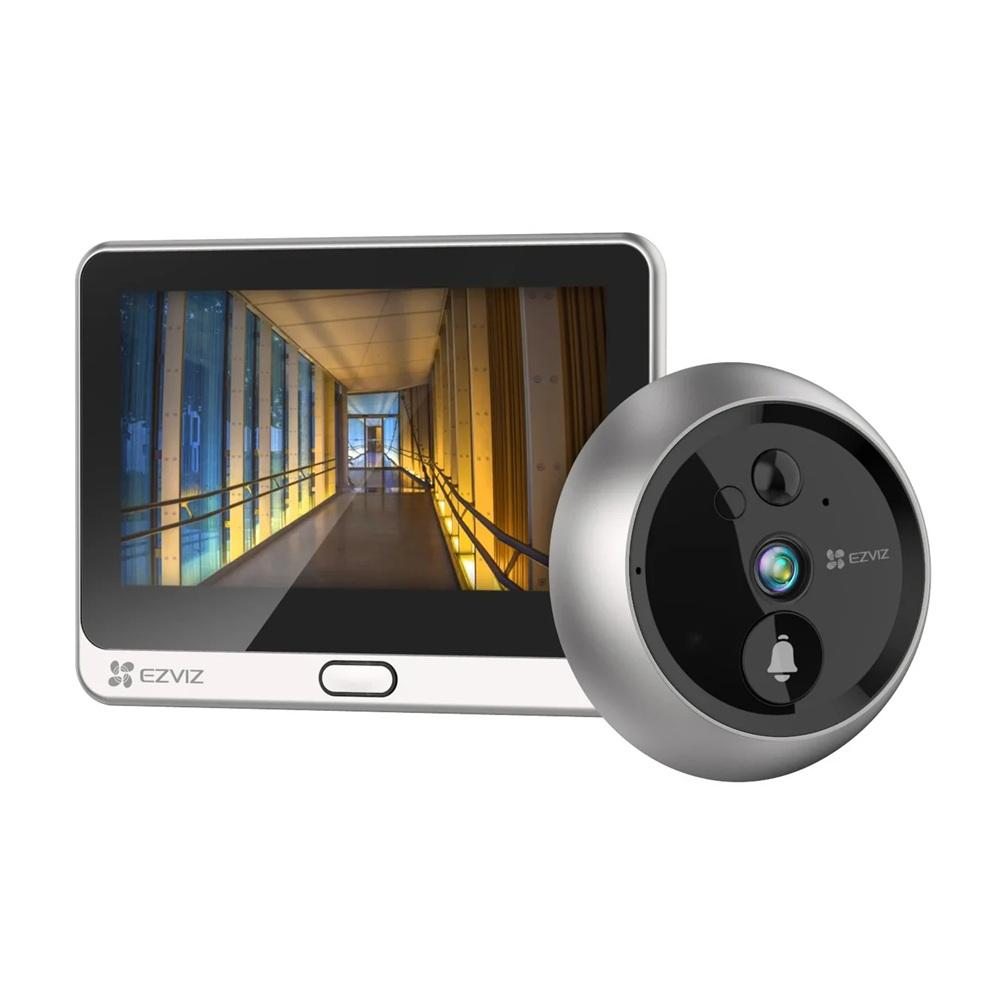 TIMBRE MIRILLA EZVIZ INTELIGENTE WIFI 3MP 2K CON PANTALLA