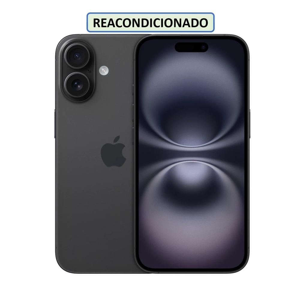 CELULAR IPHONE 16 C/CHIP 128GB 8GB NEGRO (REACONDICIONADO)