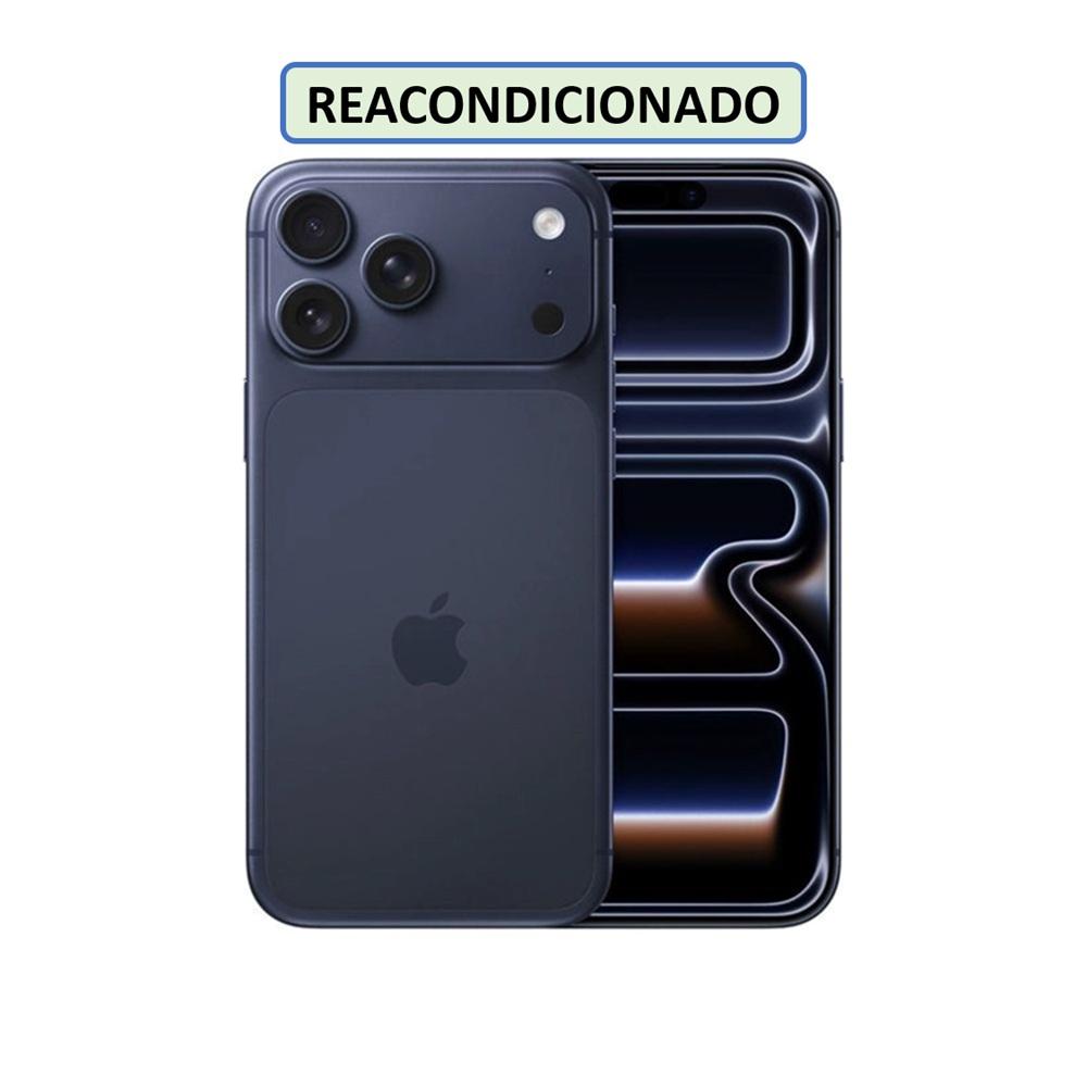 CELULAR IPHONE 17 PRO MAX C/CHIP 256GB 12GB DEEP BLUE (REACONDICIONADO)
