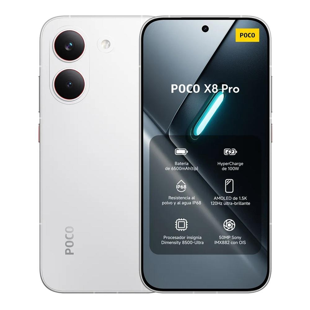 CELULAR XIAOMI POCO X8 PRO 256GB 8GB BLANCO