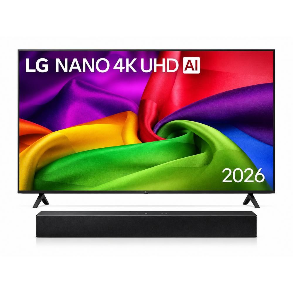 TELEVISOR LED 65 PULGADAS 4K ULTRA HD WEBOS 65NU800BPSB.AWFQ + BARRA DE SONIDO SAMSUNG HW-C400/PE