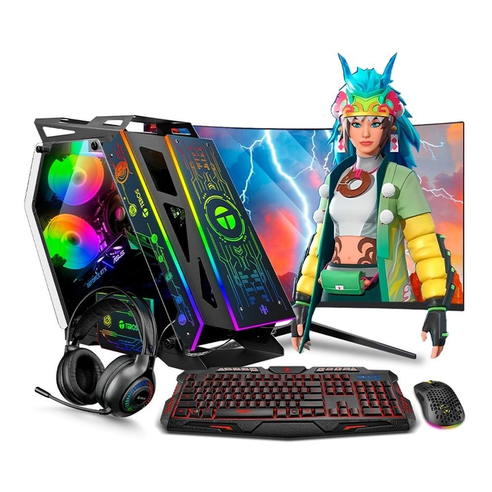 PC GAMER HAKU RGB RYZEN 7 5700G SSD 500GB 16GB DDR4 500W