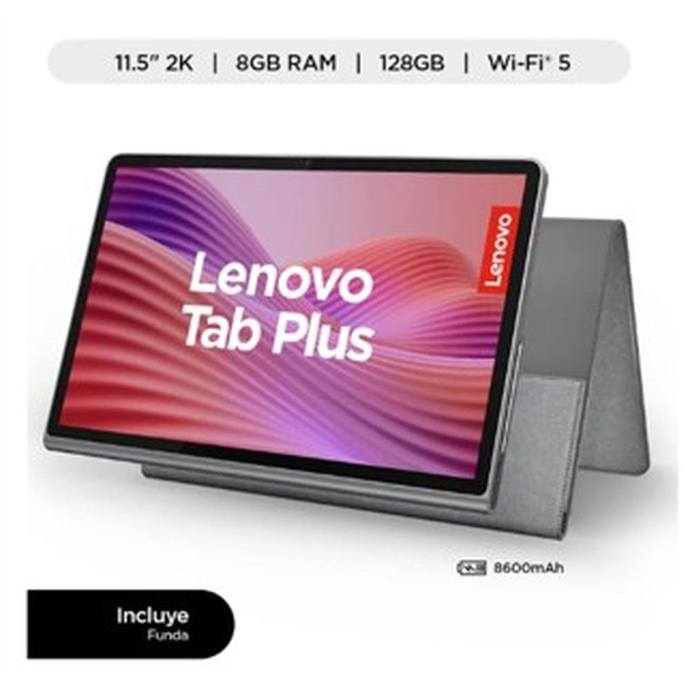 LENOVO TAB PLUS TB351FU, 11.5" 2K IPS TOUCH / ANDROID 14 O SUP/
8GB LPDDR4X/ 128GB UFS 2.2
