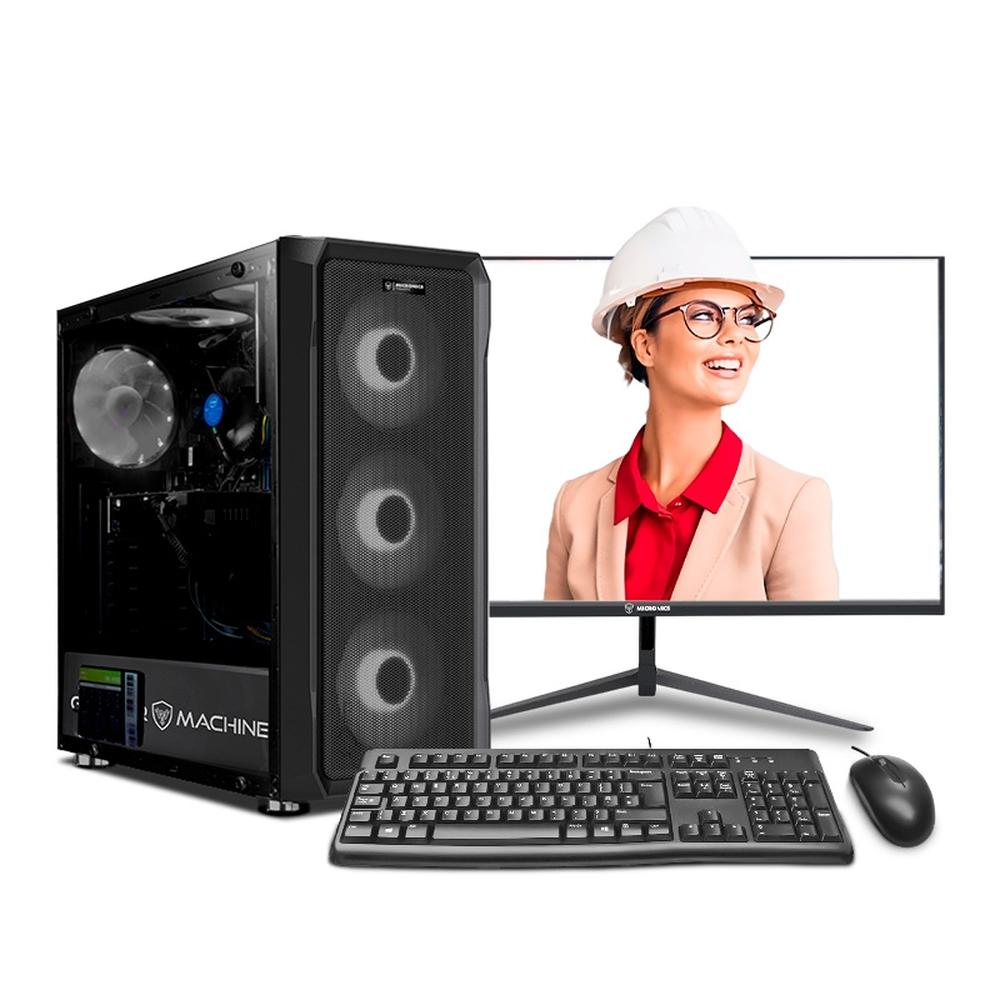 PC INGENIERÍA Y DISEÑO INTEL CORE I7 9TH 24" SSD 500GB 16GB GT1050 4GB