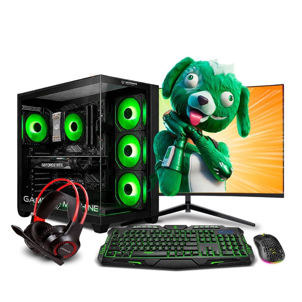 PC GAMER DRACO GREEN CORE I5 12400F 12TH SSD 500GB 16GB DDR4 GTX1050 4GB