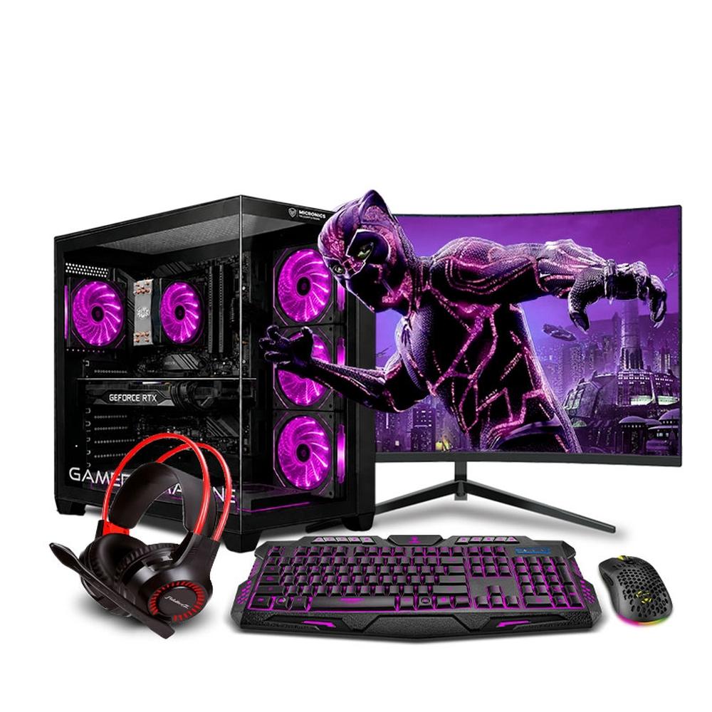 PC GAMER DRACO PINK CORE I7 9TH SSD 500GB 16GB DDR4 RTX3050 6GB