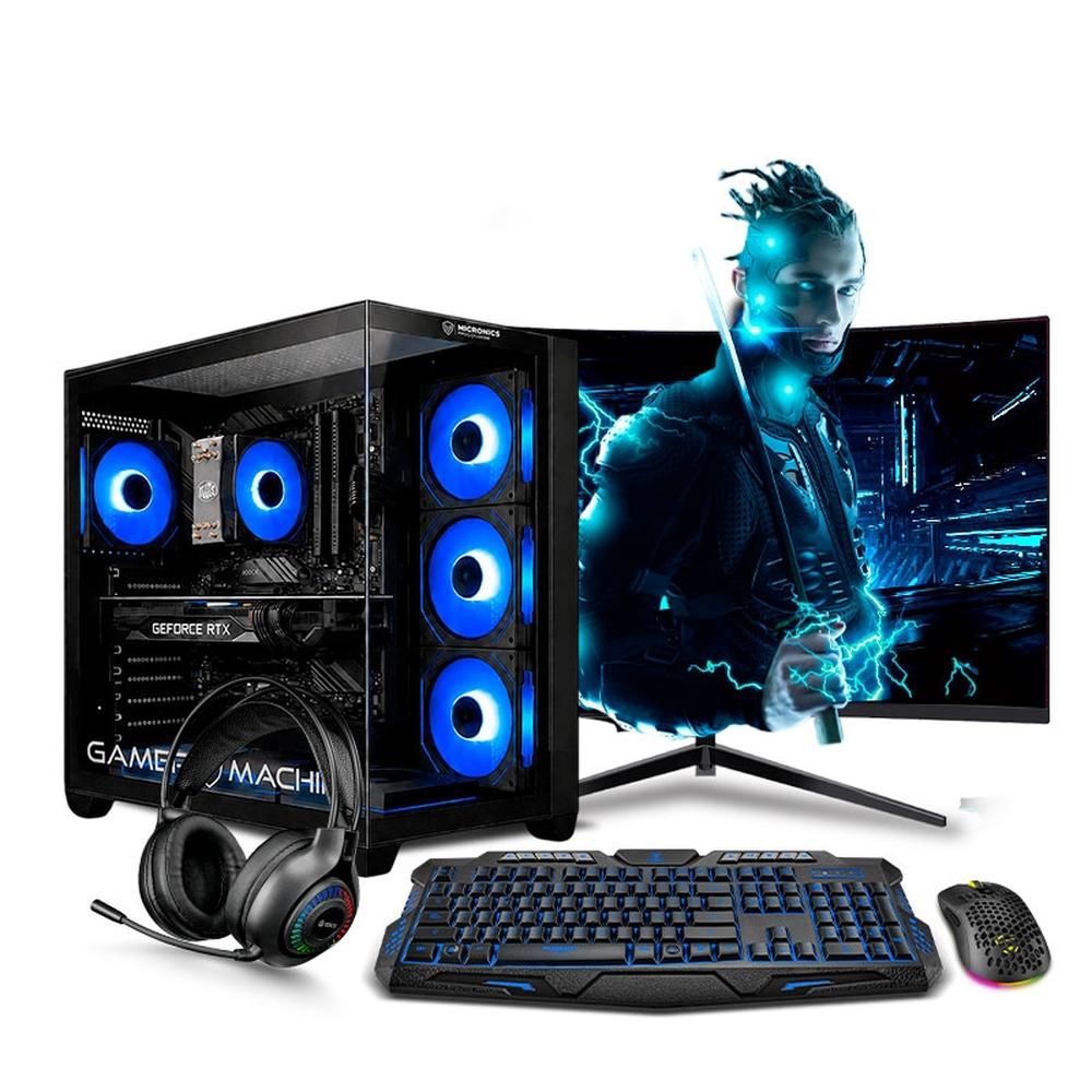 PC GAMER DRACO BLUE PLUS CORE I5 12400F 12TH SSD 500GB 16GB DRR4 RTX3050 6GB
