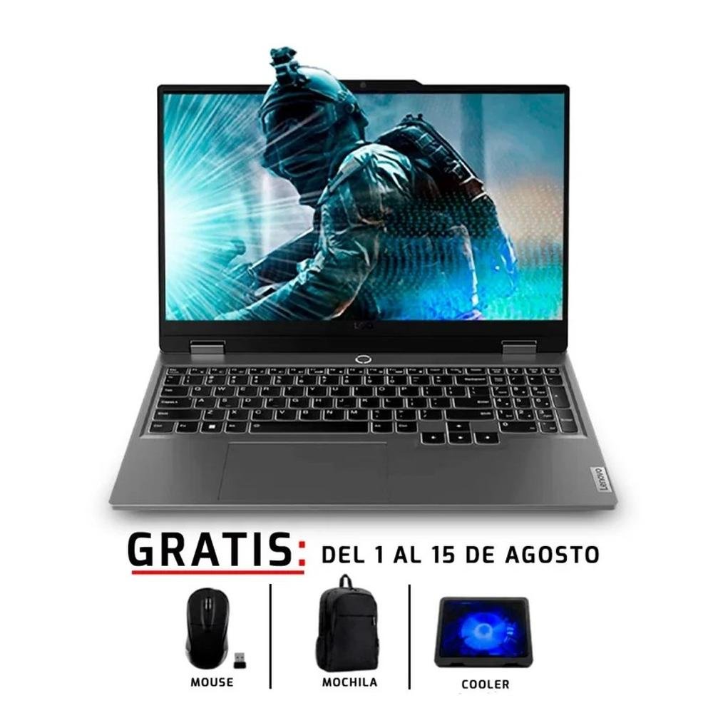 LAPTOPS LENOVO LOQ 15IAX9 15.6'' CORE I5 12450HX SSD 500GB 32GB DDR5 RTX3050 6GB