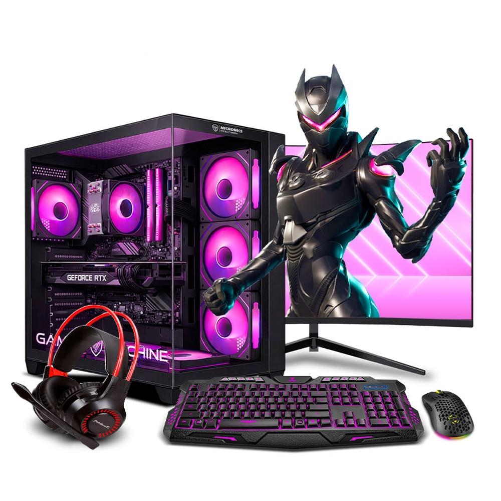 PC GAMER FALKOR PINK PLUS CORE I7 12700F SSD 1TB 16GB RTX5060TI 16GB