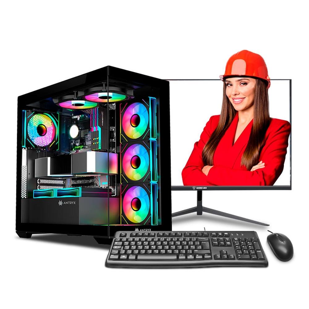 PC INGENIERÍA Y DISEÑO INTEL CORE I9 12900KF 24" SSD 500GB 16GB RTX5060 8GB