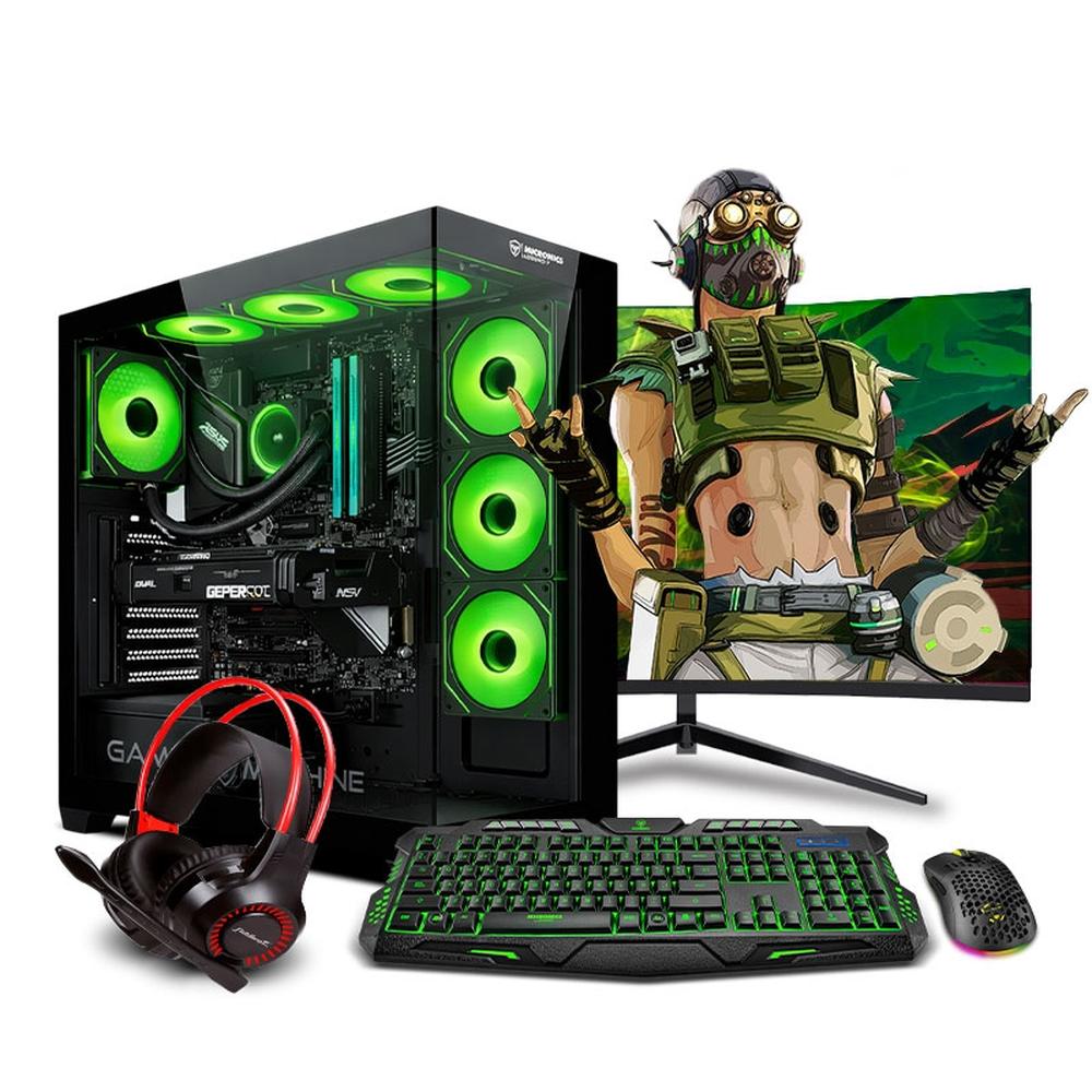 PC GAMER HERO GREEN PLUS CORE I9 12900KF SSD 500GB 32GB RTX5060TI 16GB