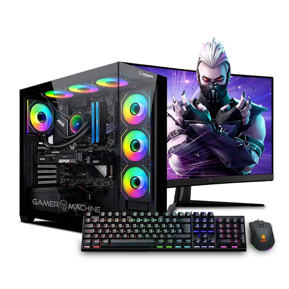 PC GAMER DRACO PINK PLUS INTEL CORE ULTRA 7 265KF SSD 500GB HDD 8TB 32GB RTX5060TI 16GB